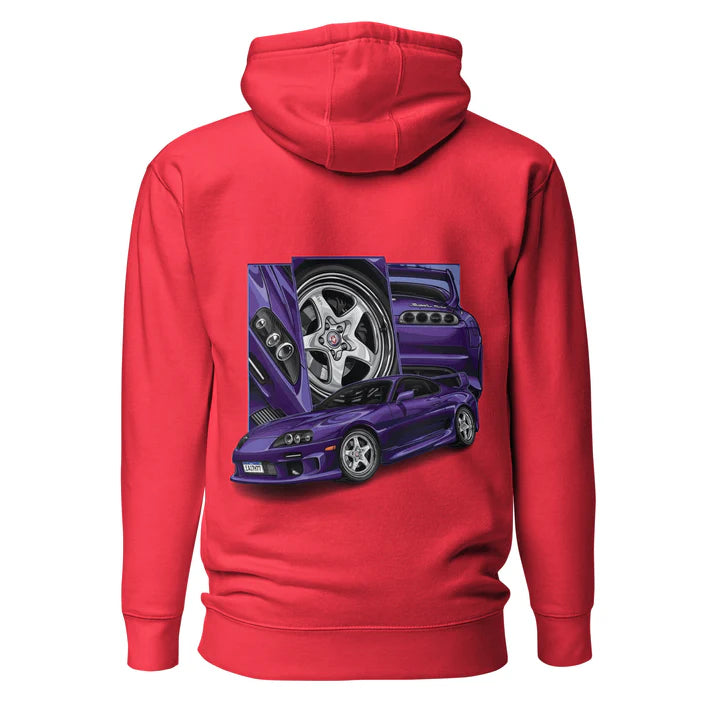 Purple Supra Hoodie