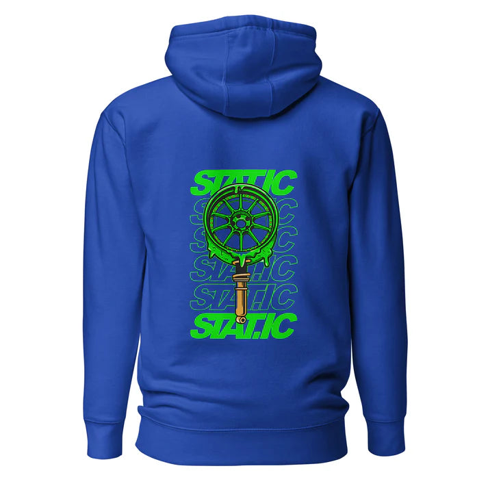 Green STATIC Hoodie
