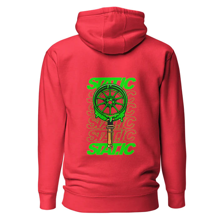 Green STATIC Hoodie