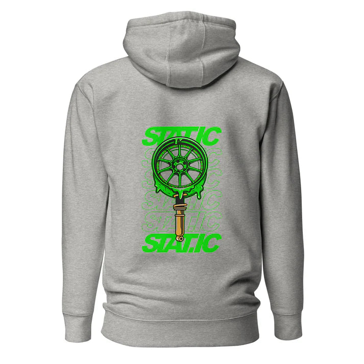 Green STATIC Hoodie