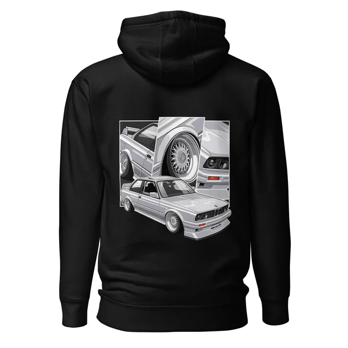 White E30 Hoodie