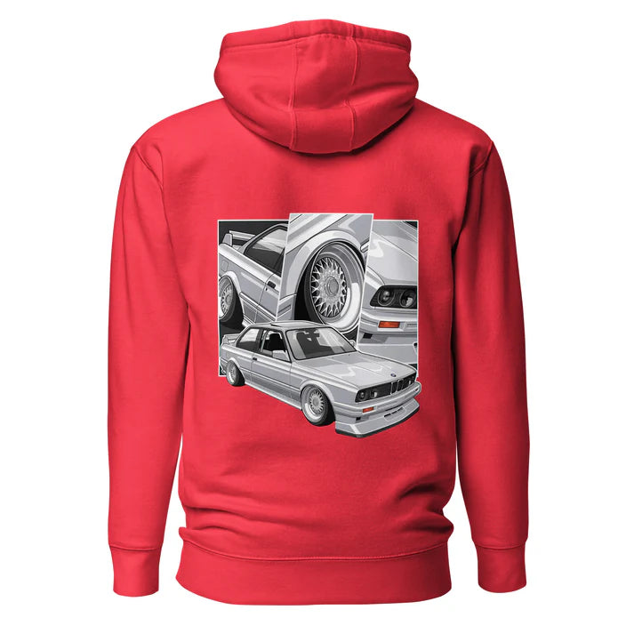 White E30 Hoodie