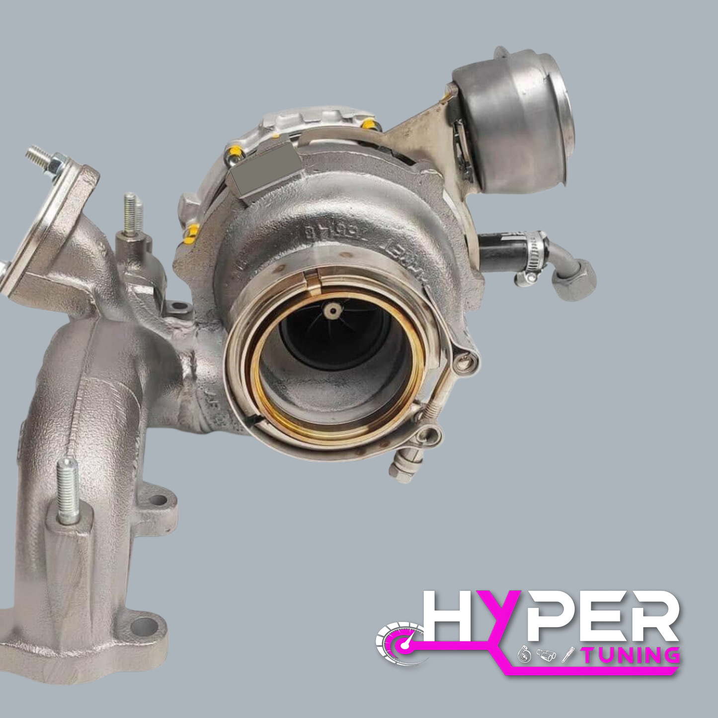 Billet Wheel GTB2260VK BigTurbo Upgrade TDI vacuum converted with a welded 1.9/2.0 TDI Manifold