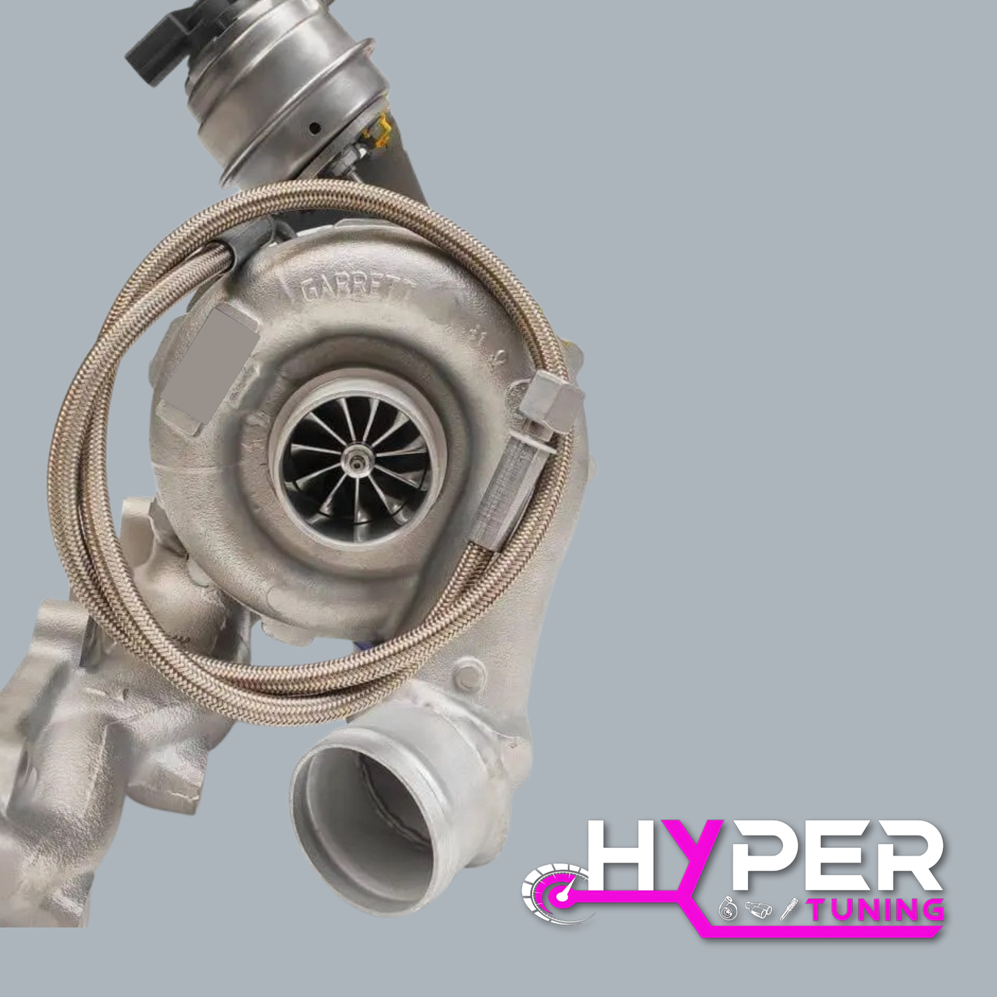 Billet Wheel GTB2260VK BigTurbo Upgrade TDI vacuum converted with a welded 1.9/2.0 TDI Manifold