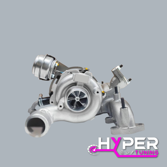 Billet Wheel GTB2265VK Hybrid Turbo Upgrade vacuum converted with a welded 1.9/2.0 TDI Manifold