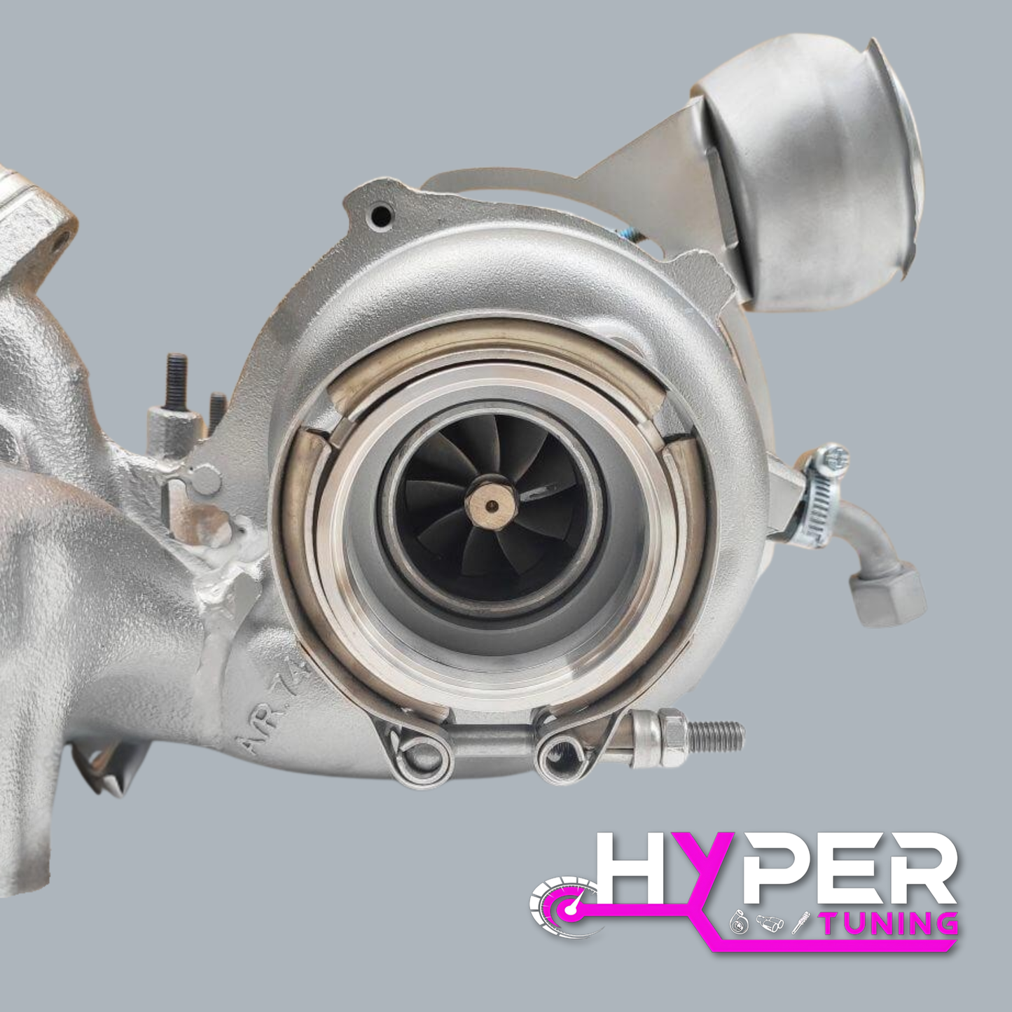 Billet Wheel GTB2265VK Hybrid Turbo Upgrade vacuum converted with a welded 1.9/2.0 TDI Manifold