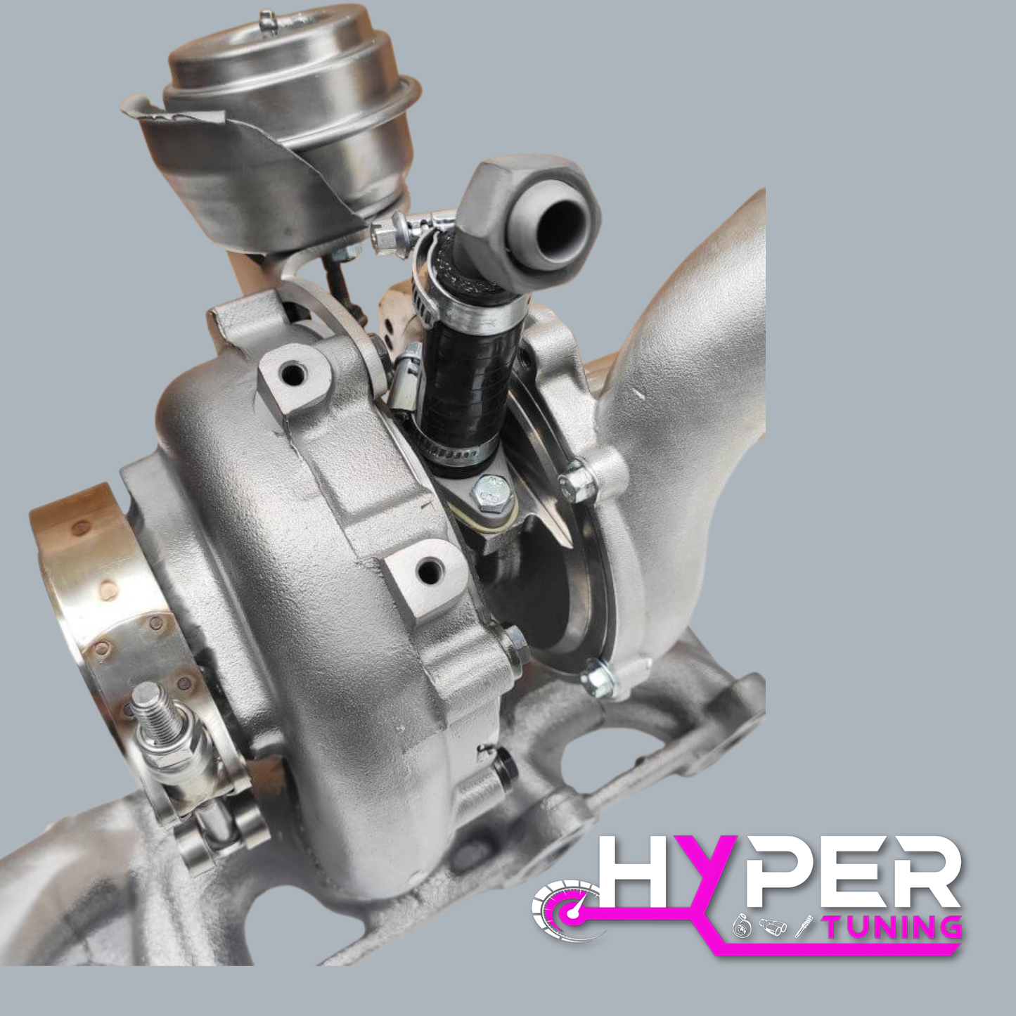 Billet Wheel GTB2265VK Hybrid Turbo Upgrade vacuum converted with a welded 1.9/2.0 TDI Manifold