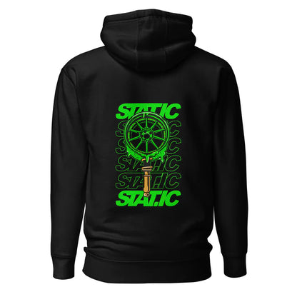 Green STATIC Hoodie