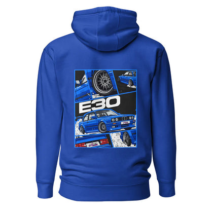 Blue E30 Hoodie