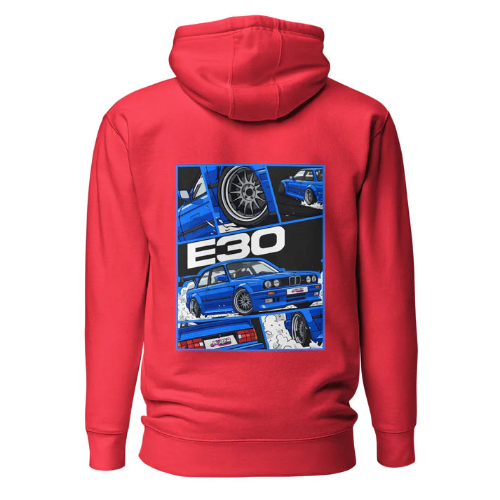 Blue E30 Hoodie